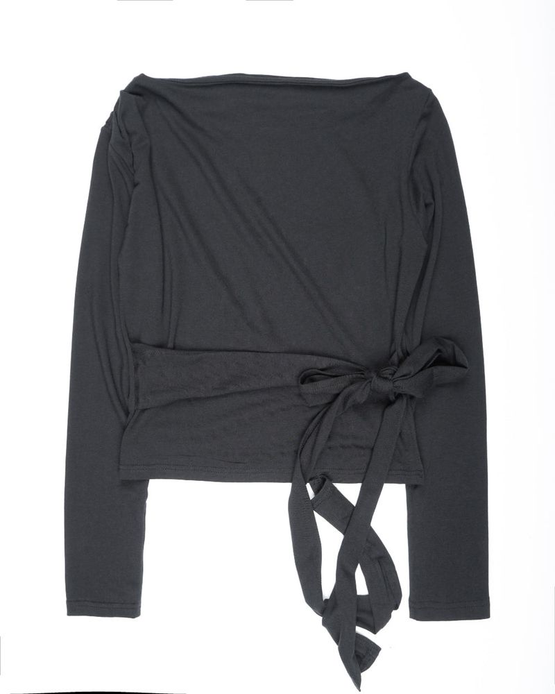  BOATNECK STRAP CROP TOP