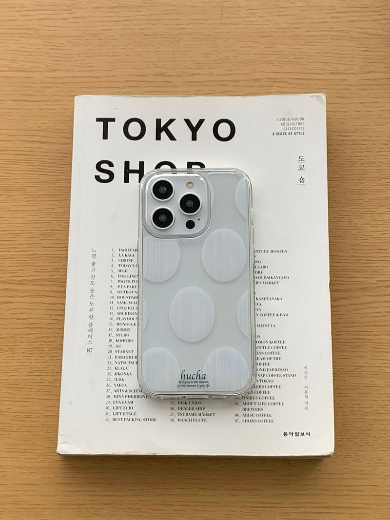 Polka Dot jell Hard Case