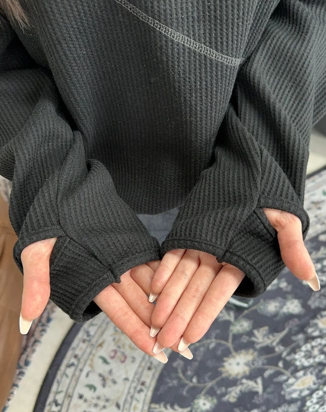 Creed Stitch Waffle Hoodie