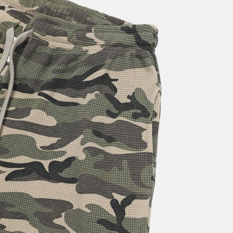 Riko Camo Waffled Shorts