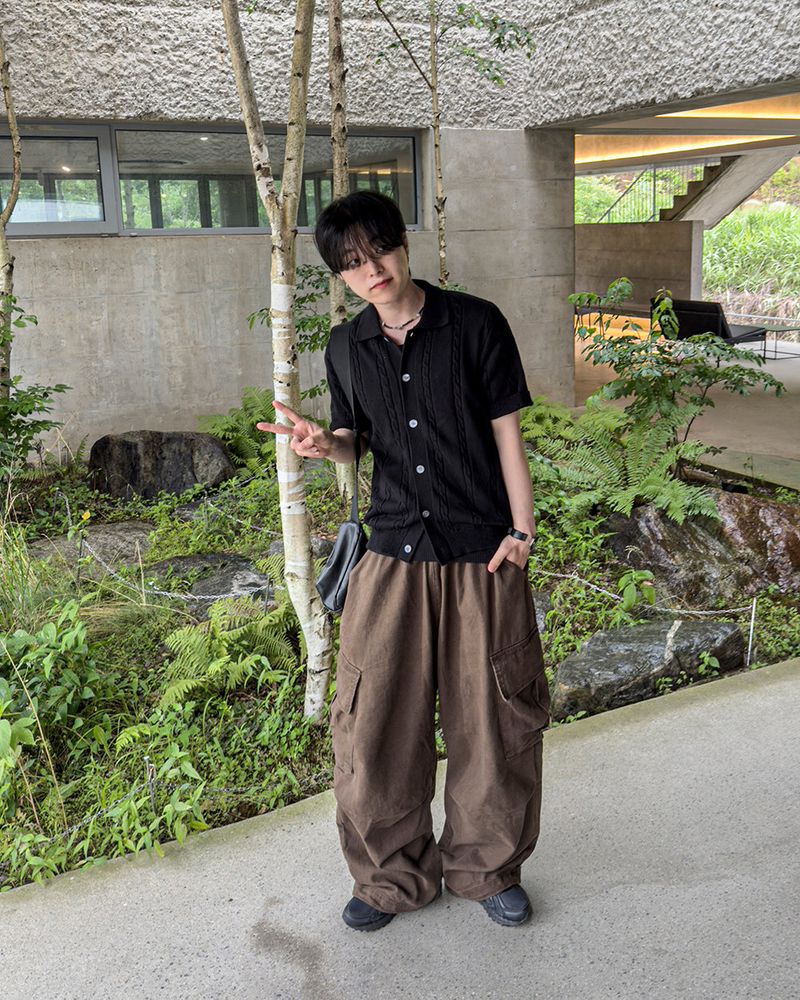 Kabl Hilter Wide Cargo Pants