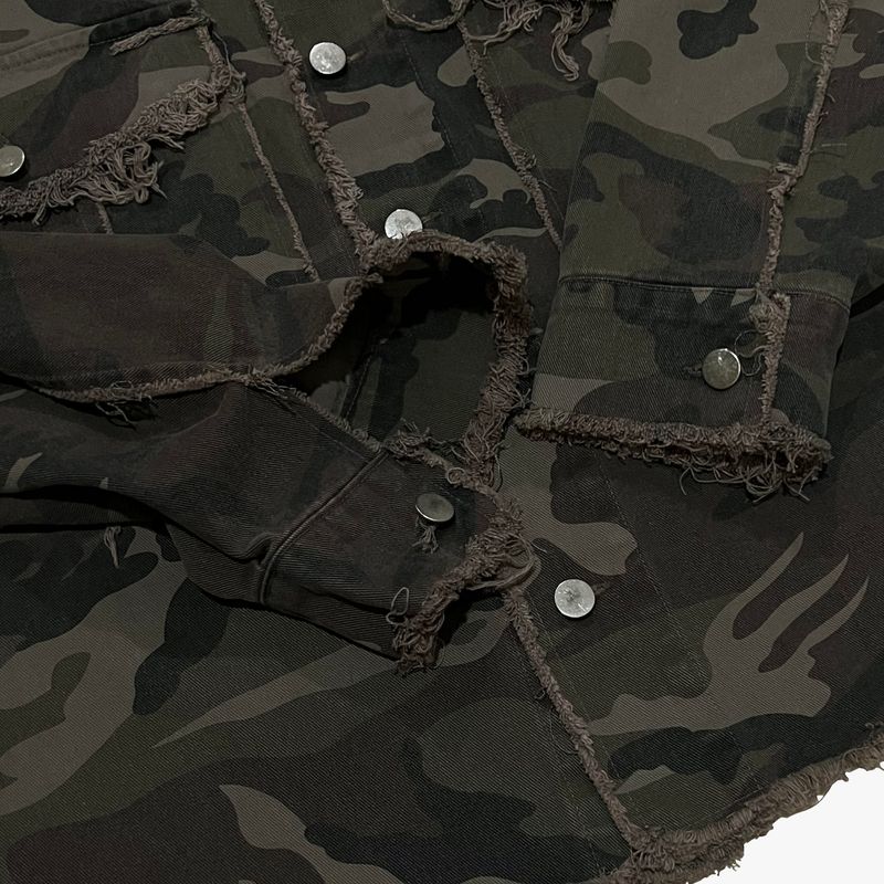 grunge camouflage jacket_khaki