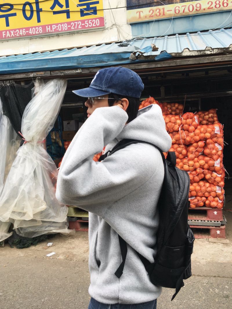 Cage Fleece Zipper Anorak 3C