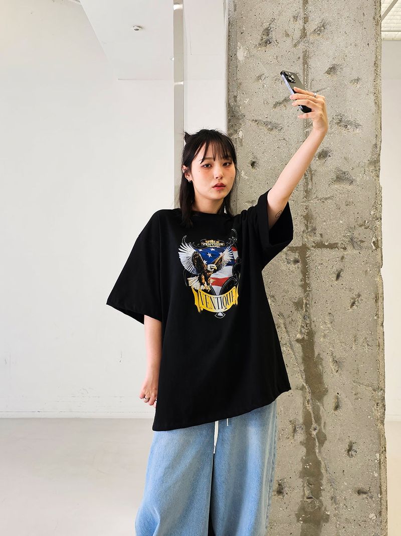 VENTIQUE American Eagle T-shirt 2color