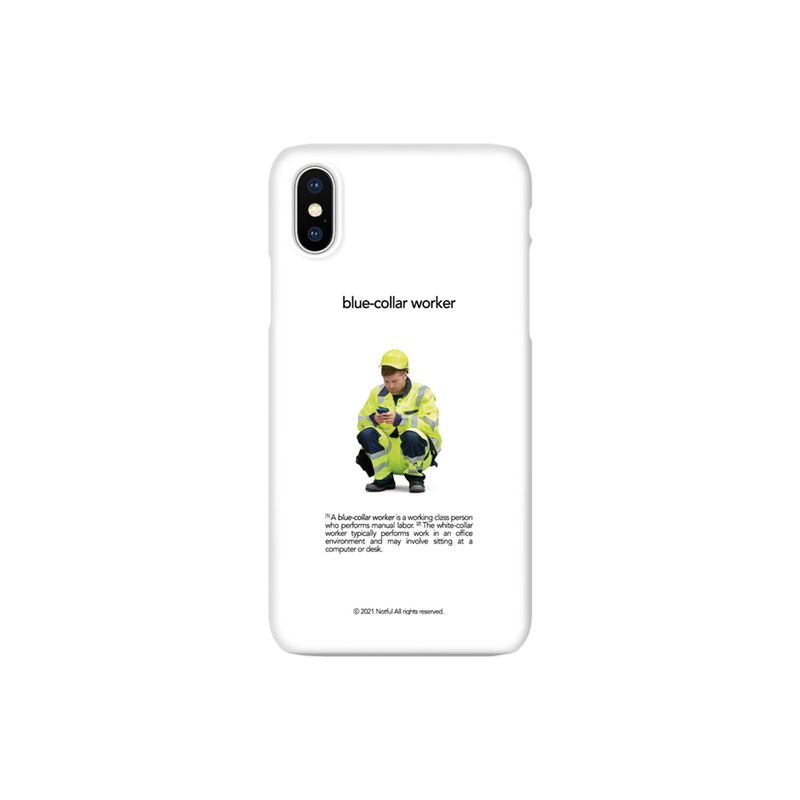 Notful（ノットフル）の「Blue-collar worker case（Smartphone Accessories）」