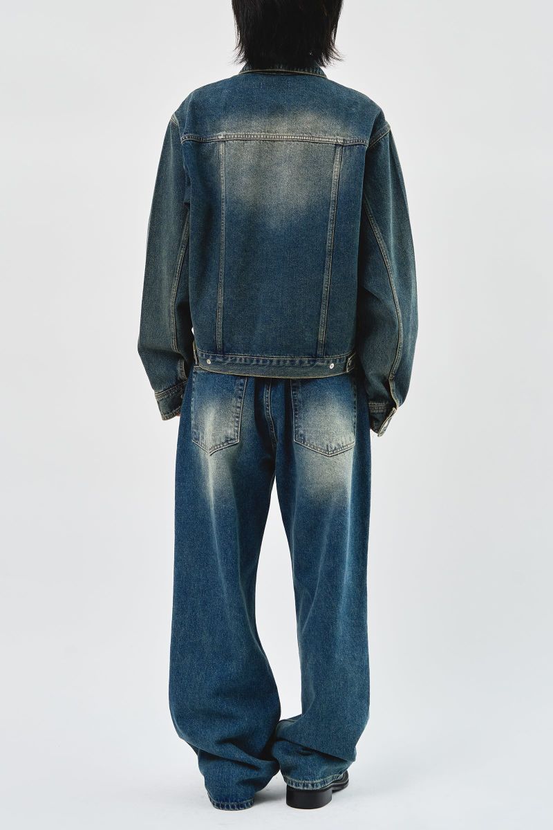 Norten Washed Denim Jacket_Blue