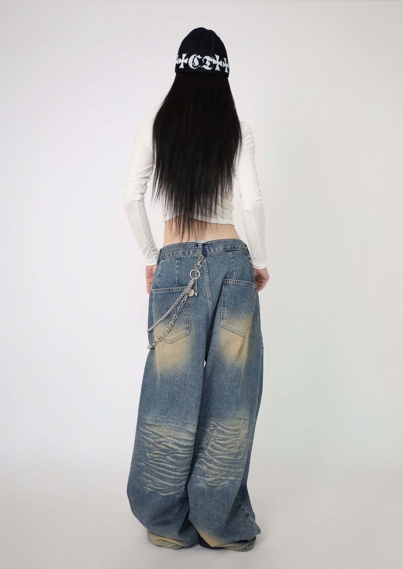 Shirred Asymmetrical T-Shirt