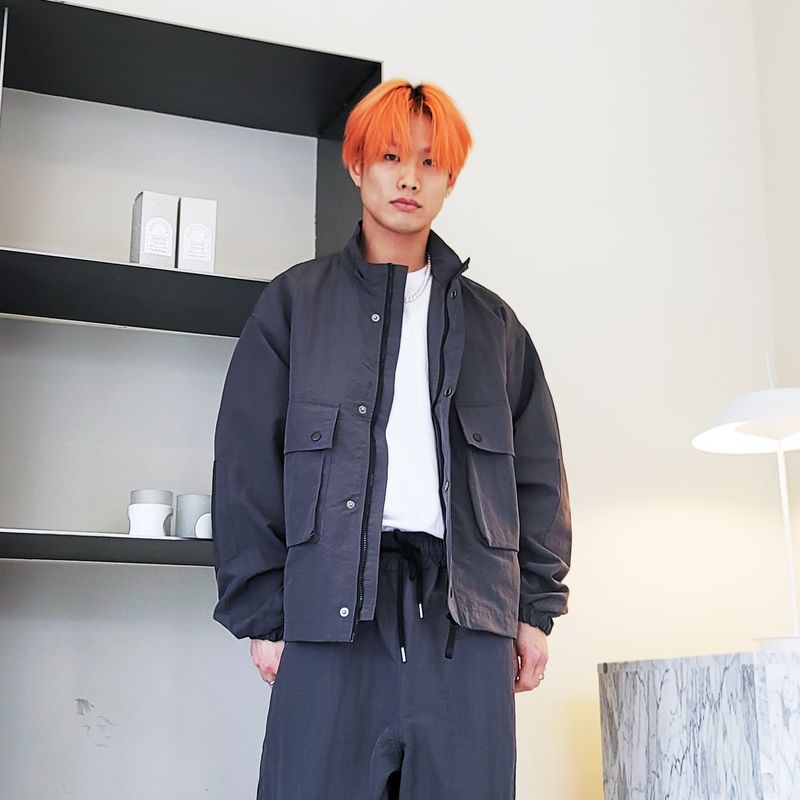 Log jacket 3color
