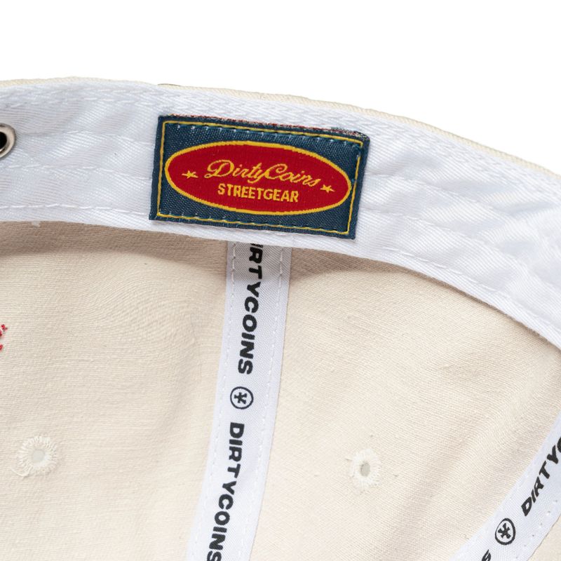 Cap DirtyCoins Patch Logo Two Tone Cream Navy