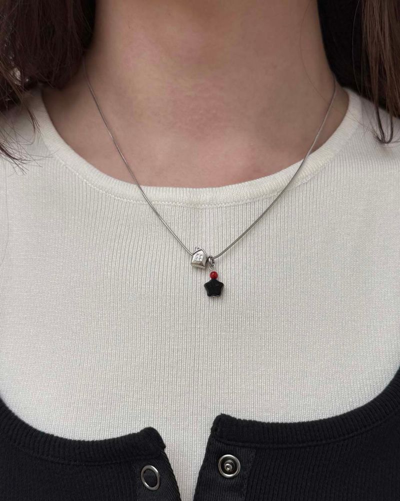 Dream house necklace