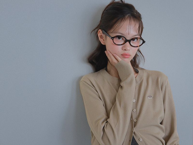 [ORIGINAL] Bay Round Acetate Frame Glasses