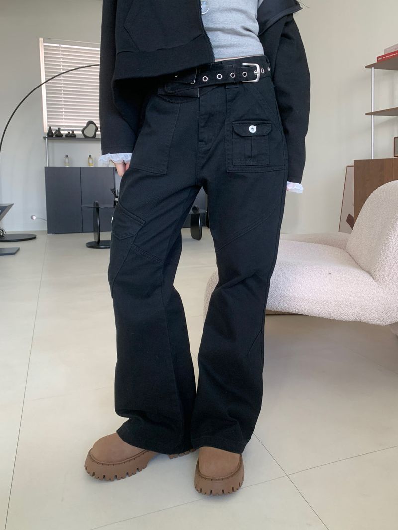 Wander Pocket Cargo Work Line Long Pants 