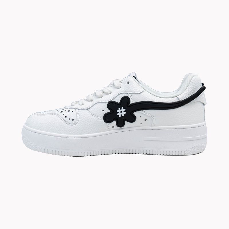 “GR” GOAT Kicks | White Black