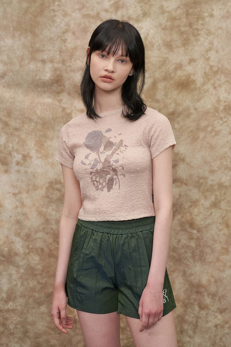 [22S] TWO TONE SHORT PANTS