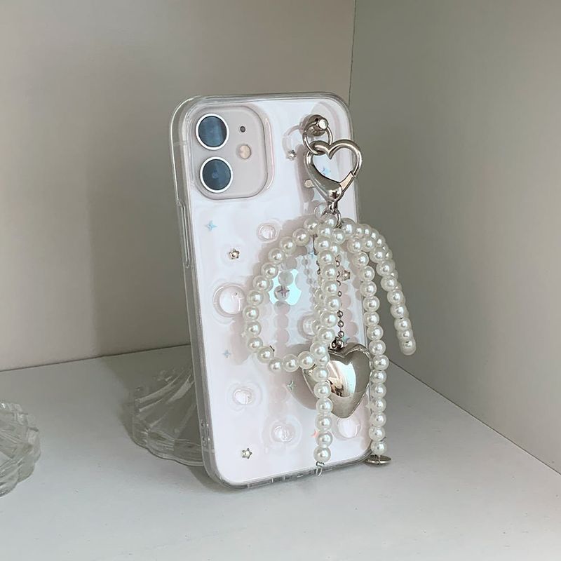 [MADE] Pure ribbon keyring Resin Case