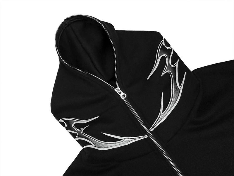 Nemesis Chrome Hood Zip-Up