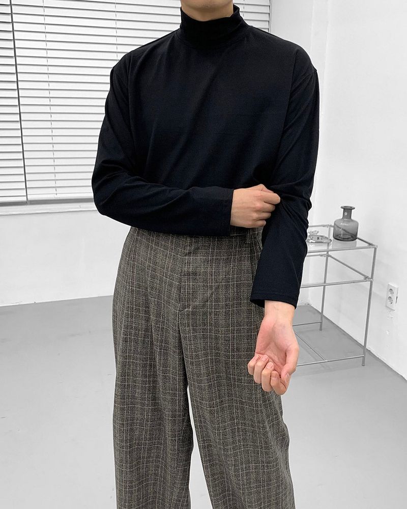COZINESS（コジネス）の「YM Rooney Spandex Turtleneck T-Shirt (3 colors)（Tops）」