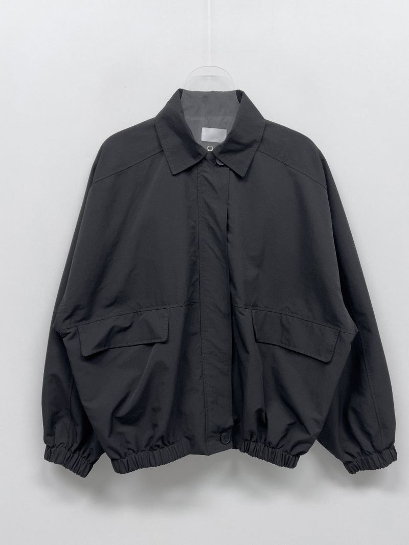 Return Pocket Overfit Bomber Jacket