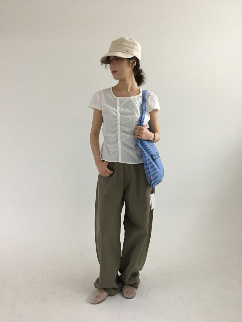 Dune Half Elastic Pants (3color)