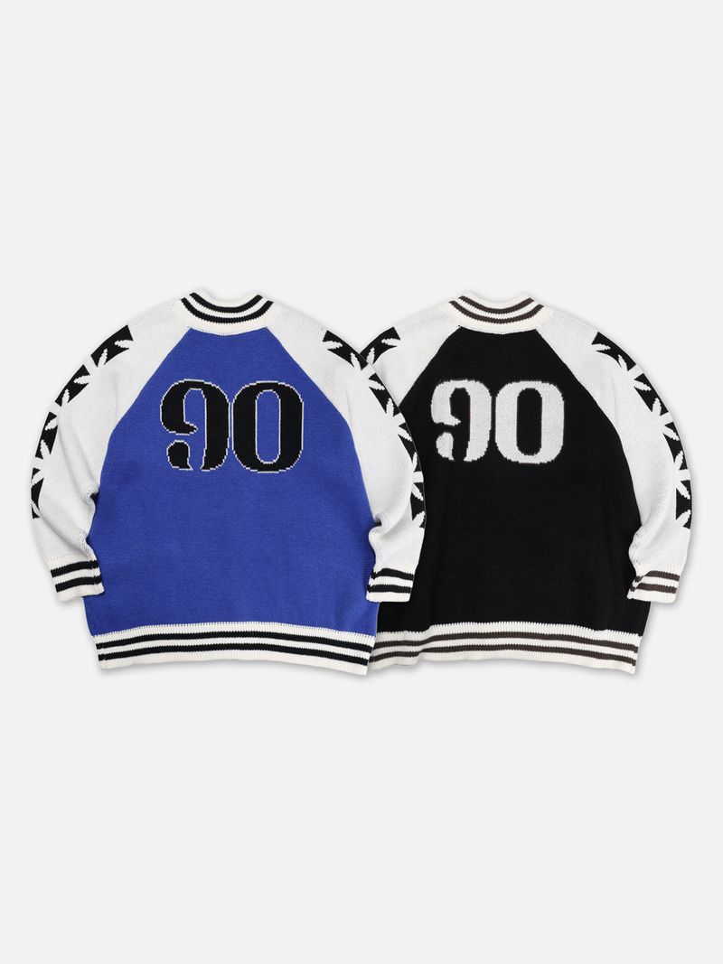 Neo Knitted Zip Jacket (2color)