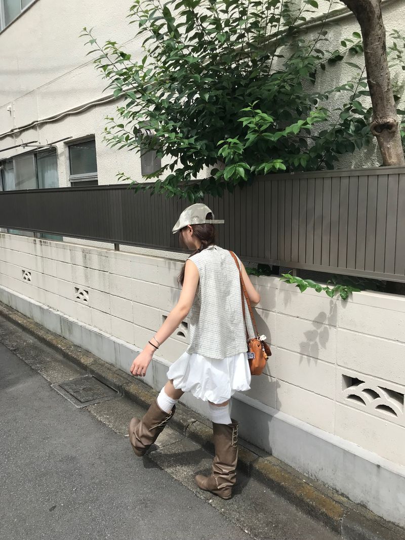 rone check ribbon shirts