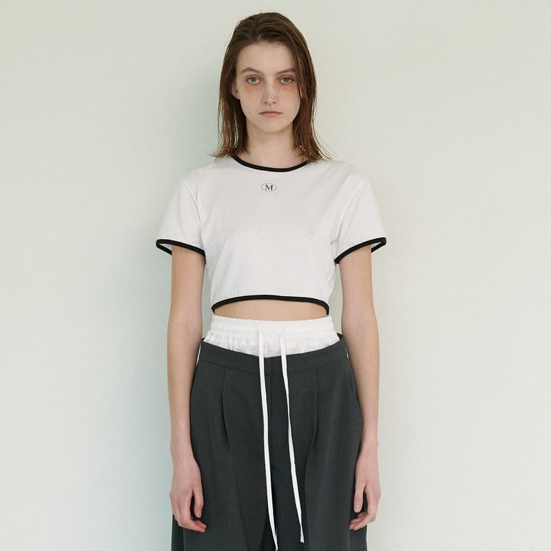 MOIFAIRE(モイフェア)の「SIMBOL LOGO T-SHIRT, WHITE(Tops)」