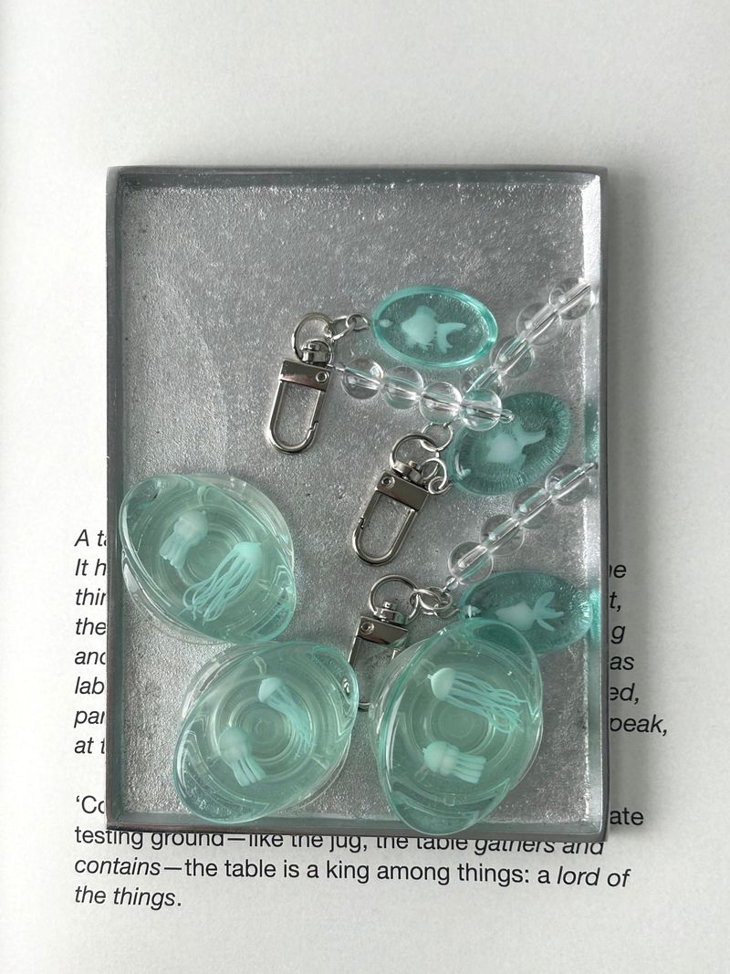 Emerald Fish Keyring