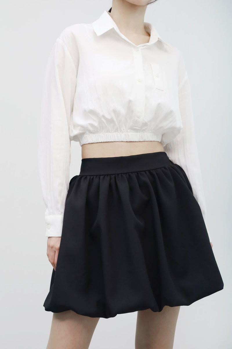 NONCODE（ノンコード）の「Atelier Basic Crop Shirt（Tops）」