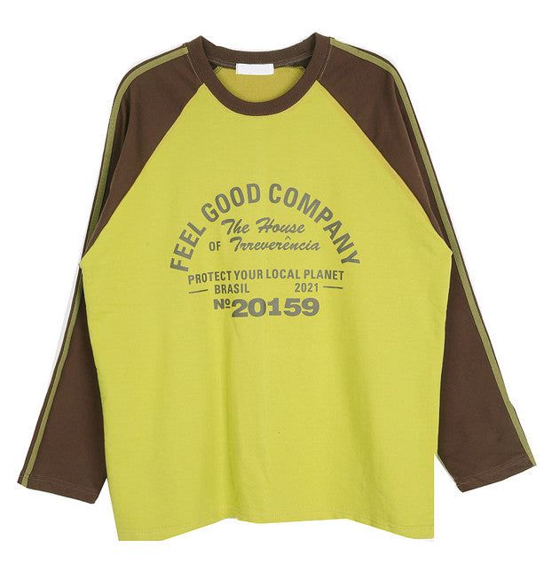 No.0102 track raglan T