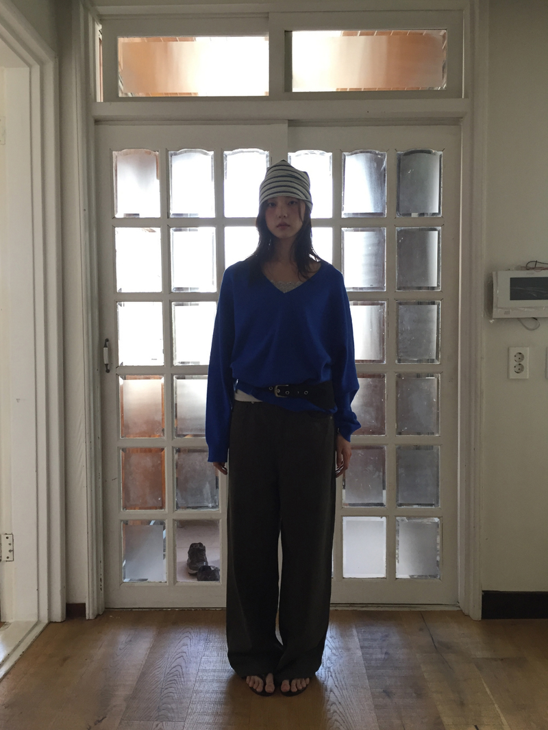 Encore Wool V-neck Knit (5color)