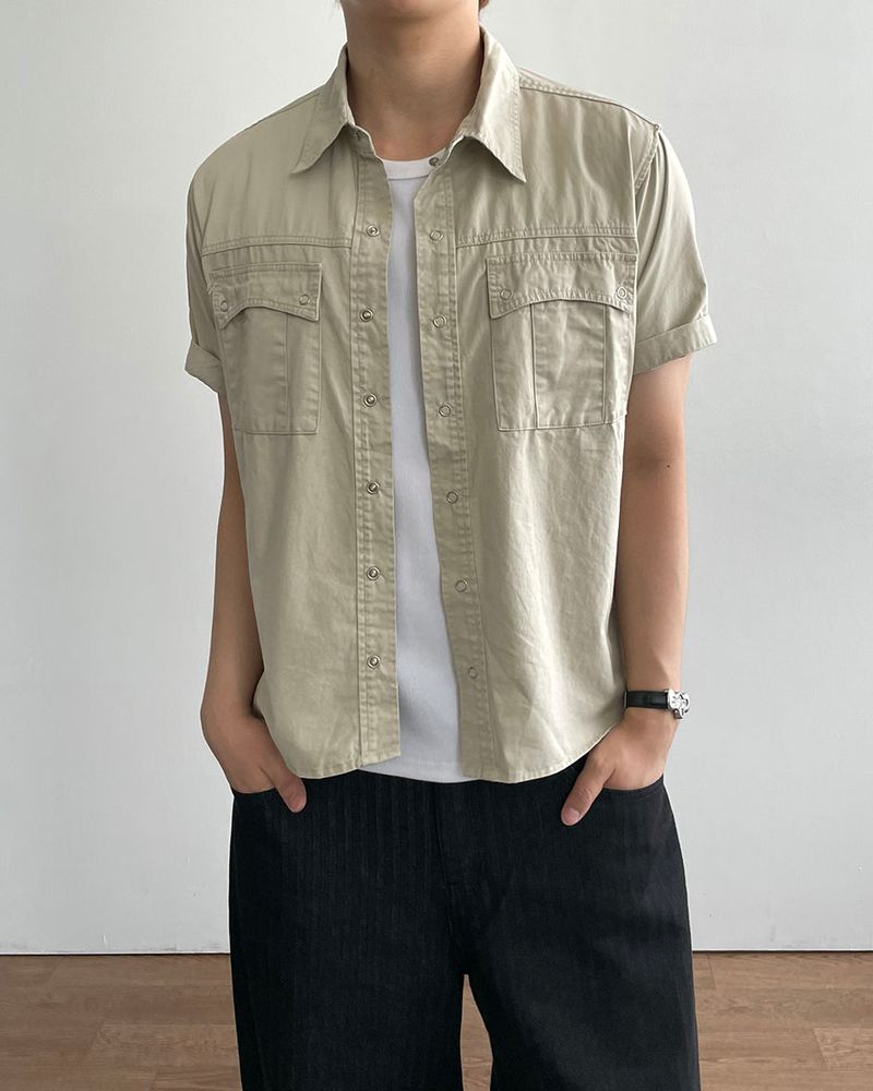 Drif Dyeing Short Sleeve Shirt