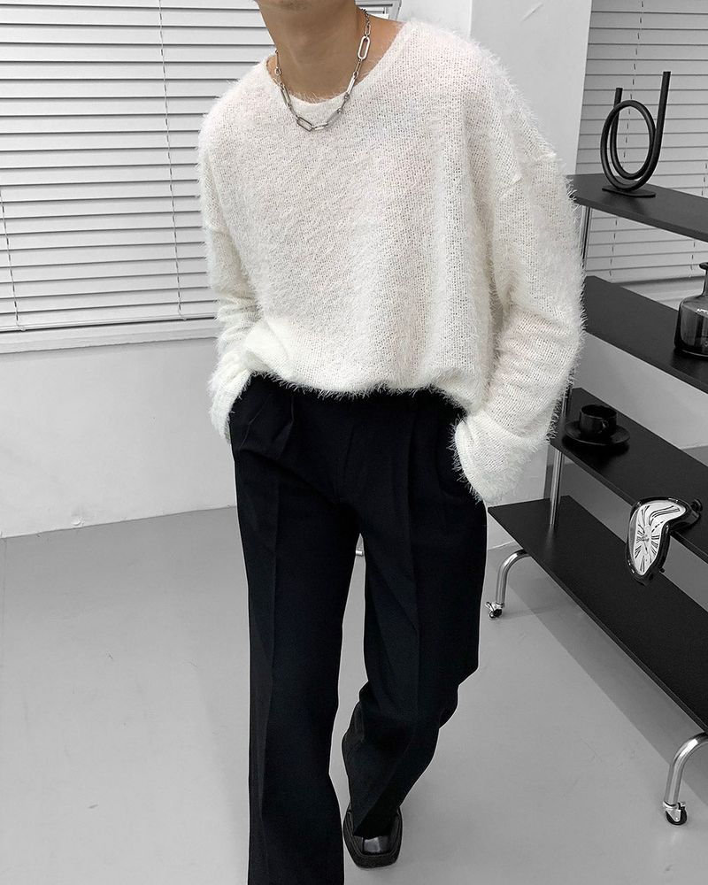 90's Meredith Twotuck Wide Slacks (3 colors)