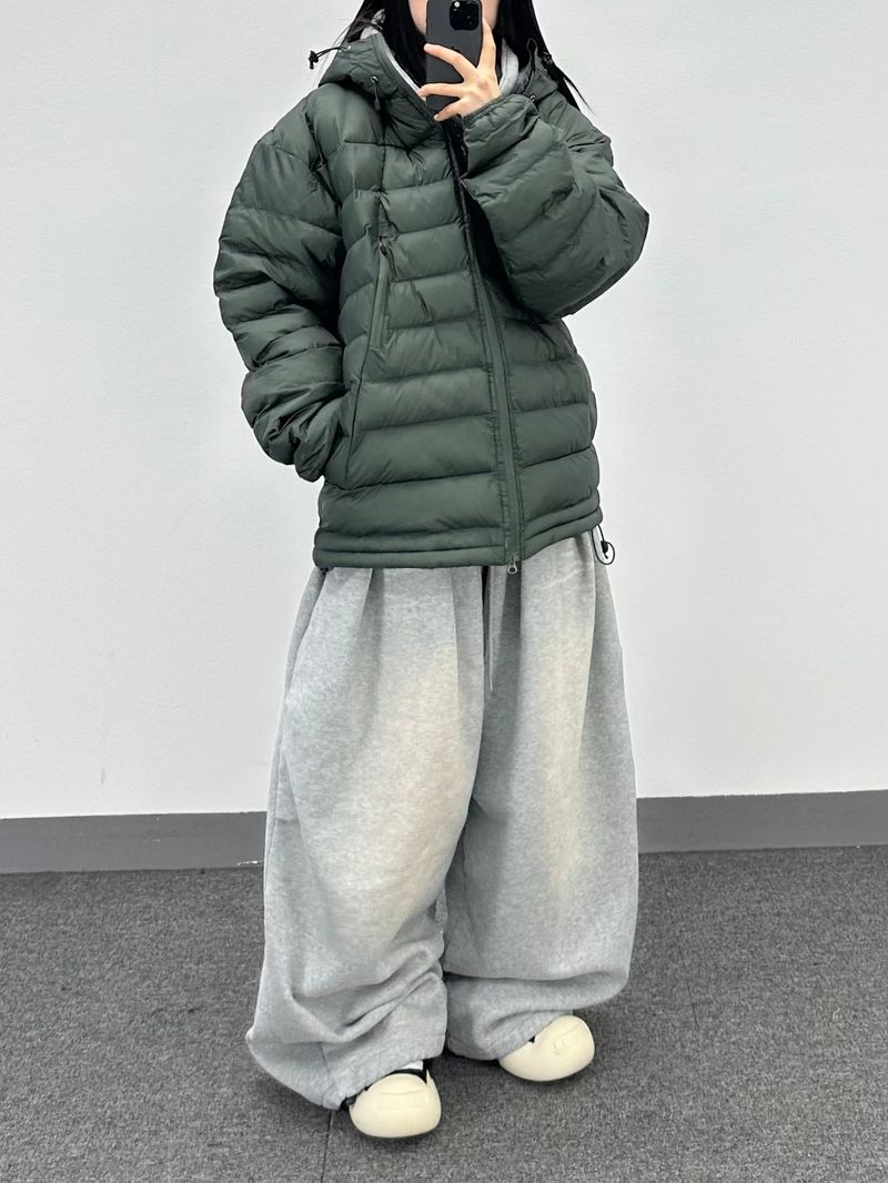cat brush fleece sweatpants