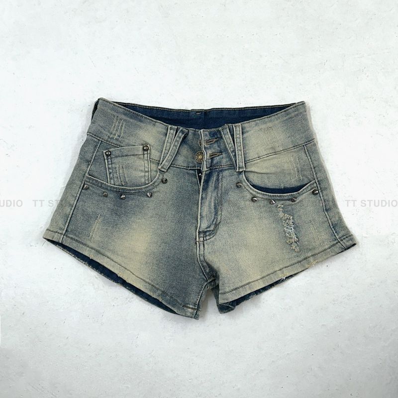 Stud mini denim-PT