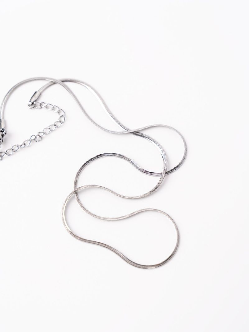 Surgical Snake Necklace