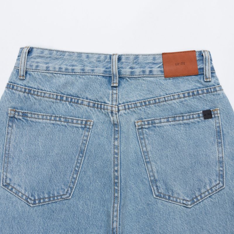 WIDE LIGHT BLUE DENIM PANTS code 21010
