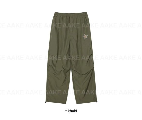 STAR POINT NYLON PANTS