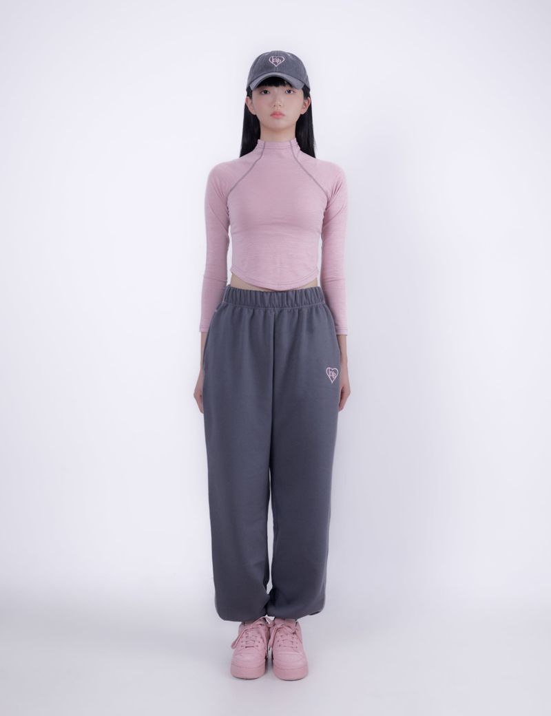 RAGLAN CROP T-SHIRT (PINK)