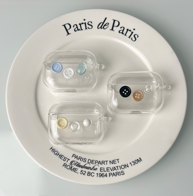 Milk Button AirPods Pro Case(3color)