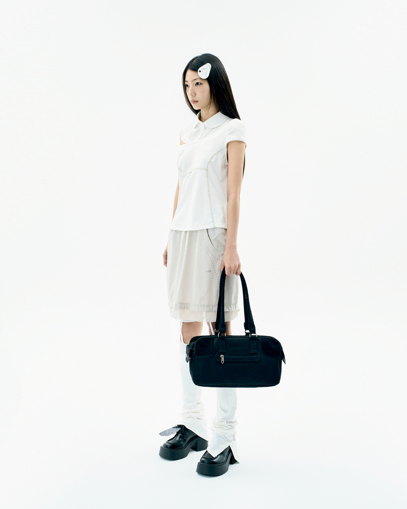 Detachable Collar T-shirt / Off White