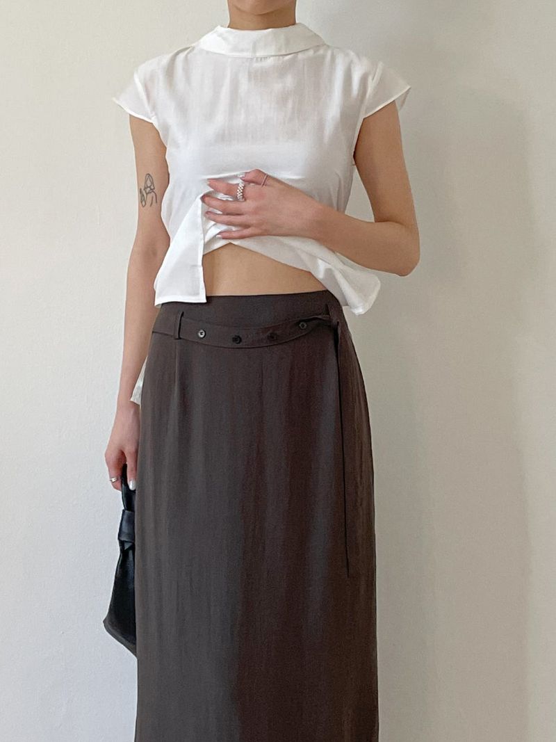 Helena Strap Long Skirt
