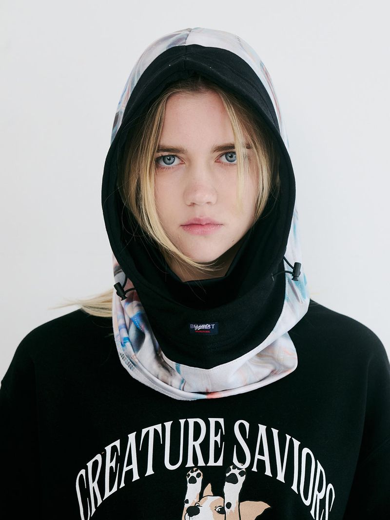 BSRABBIT(ビエスラビット)の「BSR2223FWHW008 OG HOOD CLAVA CYBER WAVE(Hats)」