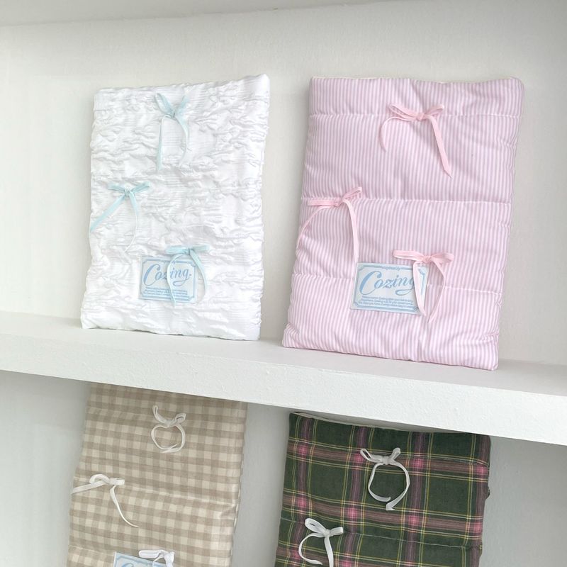 Pillow Notebook Pouch_pastel pink