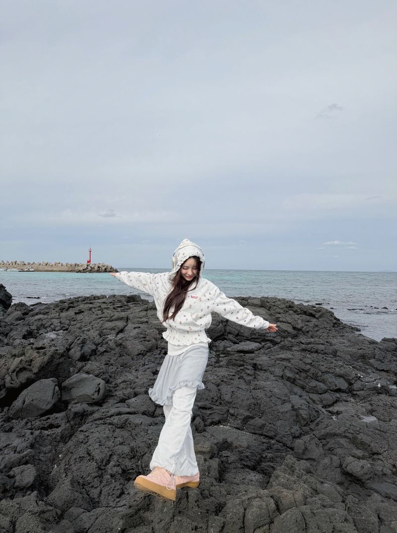 Chiffon Wrap Layered Banding Pants