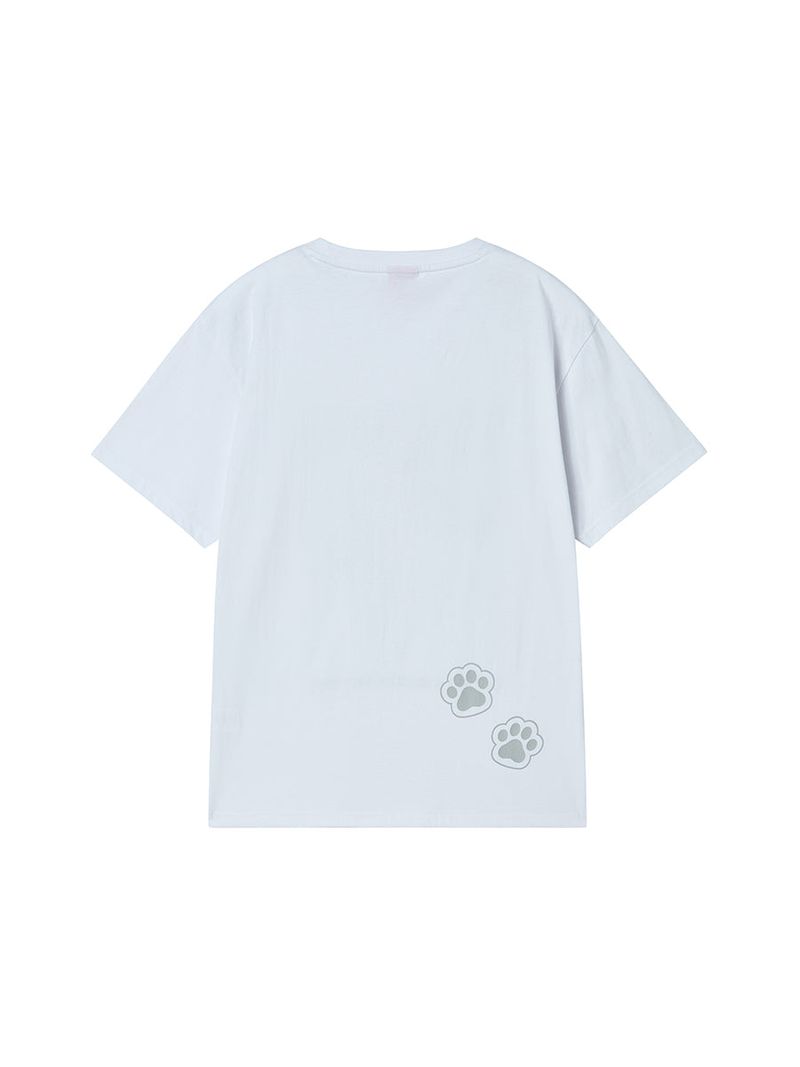 GENIUS PUPPY TEE WHITE