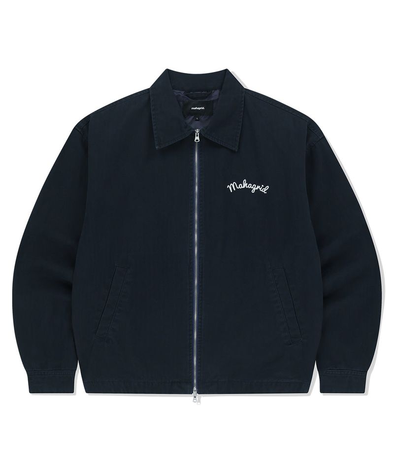 mahagrid（マハグリッド）の「WASHED DRIZZLER BLOUSON JACKET（Jackets/Outerwear）」
