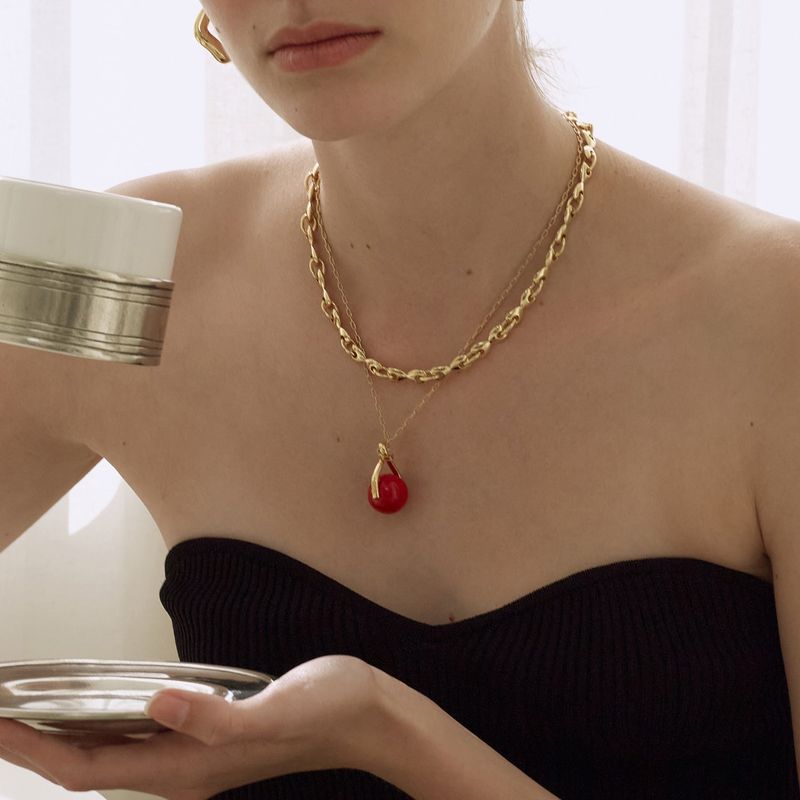 Love Connection Necklace_Gold