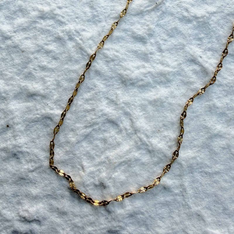 Soft Glow Fine Chain Necklace
