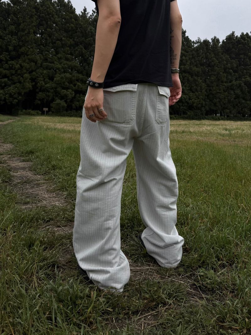 Basque-dyed Fatigue Wide Pants 3C