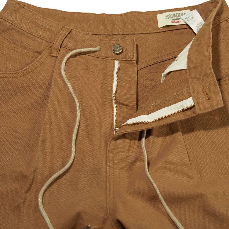 MID90 BAGGY OXFORD PANTS BROWN